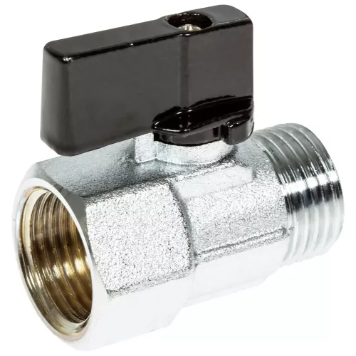 Kulventil 1/2" Mini Med Inv/Utv Gänga