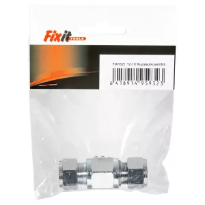 Kulventil Med Klämringskoppling 15X15