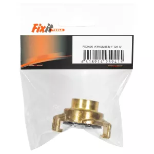 Klokoppling 1" Med Inv.Gänga 1/2"