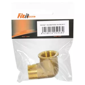 Vinkelkoppling 3/4 Inv/Utv.G Mässing