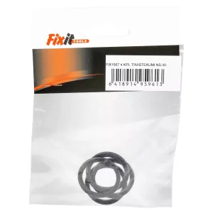 Gummipackning Dn25 4St