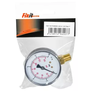Manometer 64Mm 1/4X10Bar