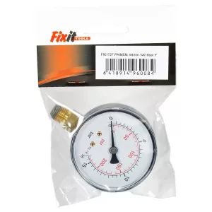 Manometer 64Mm 1/4X16Bar