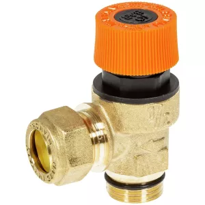 Säkerhetsventil 1/2-10 Bar (Vatten)