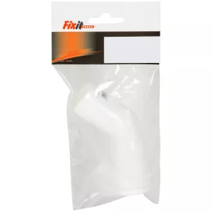 Böjd Rörmuff -32/45 Vit