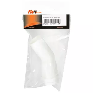 Böjd Rörmuff -32/30 Vit