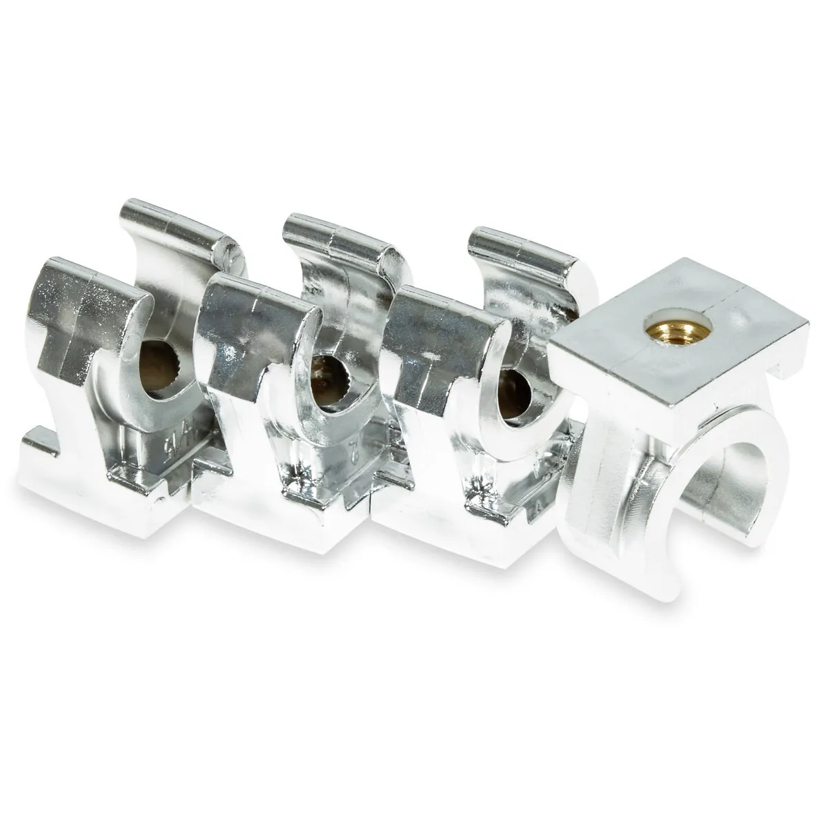 Rörklämma Kromat 10Mm 4 St