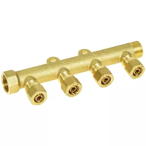 Förgrening 4-Del 15Mm Pex-Koppling