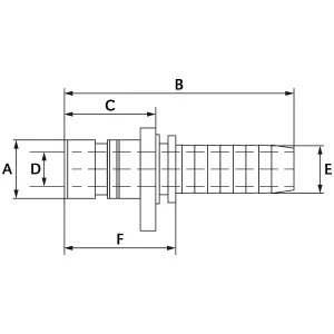 Weo Plug-In 13Mm-3/8 Presskoppling