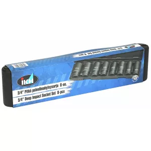 Hylssats 3/4" 8 Delar 26-38Mm Lång