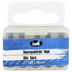 Bits 5St 25Mm T20 Färgring