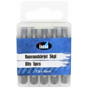 Bits 5St 50Mm T30 Färgring