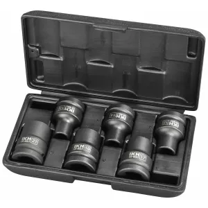 Krafthylssats 3/4" 6-St 13/14/15/17/19/21Mm 50Mm