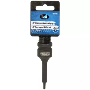 Krafthylsa Torx 1/2" T20 Lång