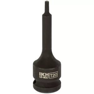 Krafthylsa Torx 1/2" T20 Lång