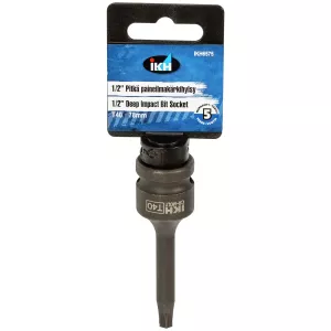 Krafthylsa Torx 1/2" T40 Lång