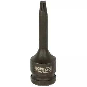 Krafthylsa Torx 1/2" T40 Lång