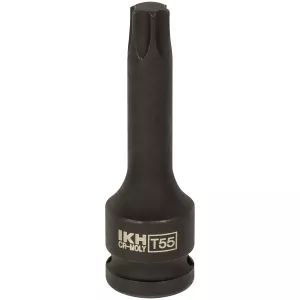 Krafthylsa Torx 1/2" T55 Lång