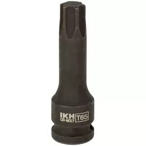 Krafthylsa Torx 1/2" T65 Lång