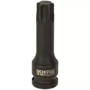 Krafthylsa Torx 1/2" T70 Lång