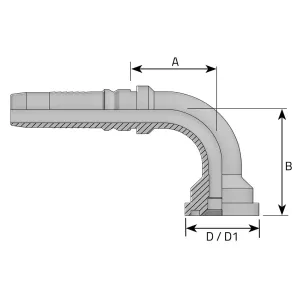 Interlock Koppling Sae-6000Psi 47.7-1 90