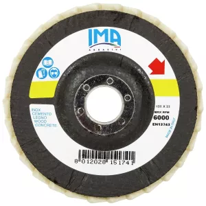 Polerrondell 125X22 Filt