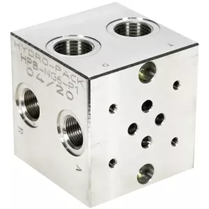 Cetop 3/Nk6 3/8 Montageplatta 1-Sektion