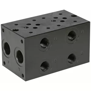 Cetop 3/Nk6 3/8 Montageplatta 2-Sektion