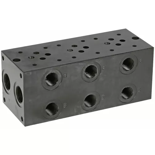 Cetop 3/Nk6 3/8 Montageplatta 3-Sektion