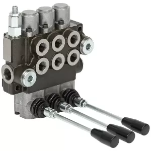 Riktningsventil 3/8 40L 3-Spole 2-Funk