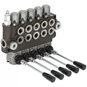 Riktningsventil 3/8 40L 5-Spole 2-Funk