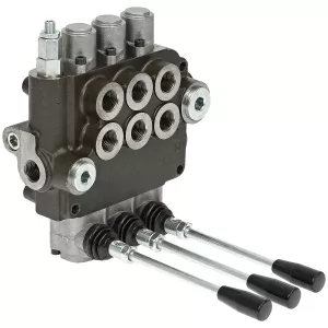 Riktningsventil 1/2 80L 3-Spole Dubbelverkande