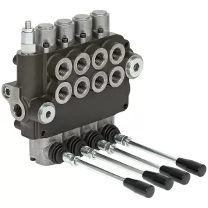 Riktningsventil 1/2 80L 4-Spole Dubbelverkande
