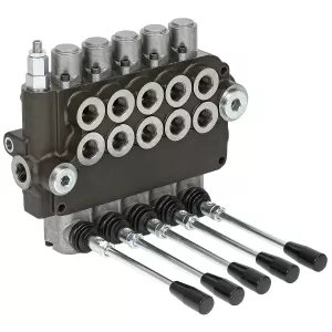 Riktningsventil 1/2 80L 5-Spole Dubbelverkande