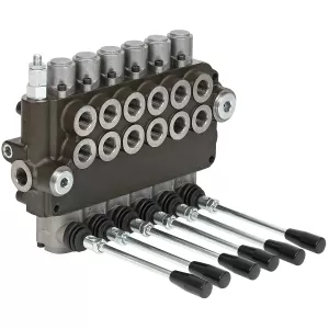 Riktningsventil 1/2 80L 6-Spole Dubbelverkande