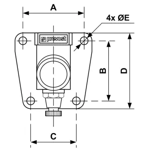Konsolkoppling 1X1/2 Bsp Inv Pps1