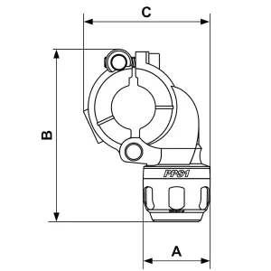 Tappning Läns 40-20Mm Pps1