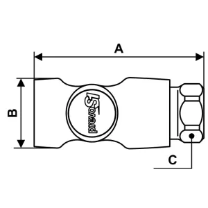 Snabbkoppling G3/8 Inv Esi071102 Prevo S1