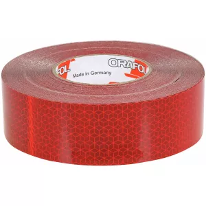 Reflextejp Röd 50Mmx50M Ece R104