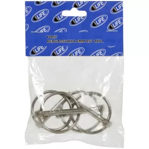 Ringsprint 6Mm Rostfritt 4St