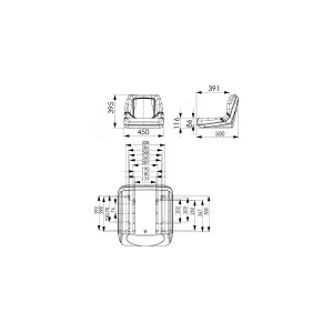 Säte För Trädgårdstraktor