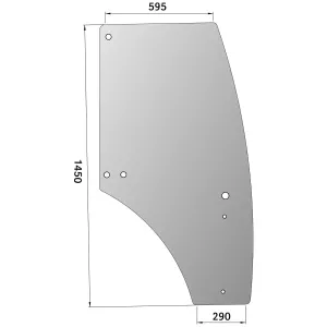 Dörruta John Deere 5 Emr 5020 5025 Hög