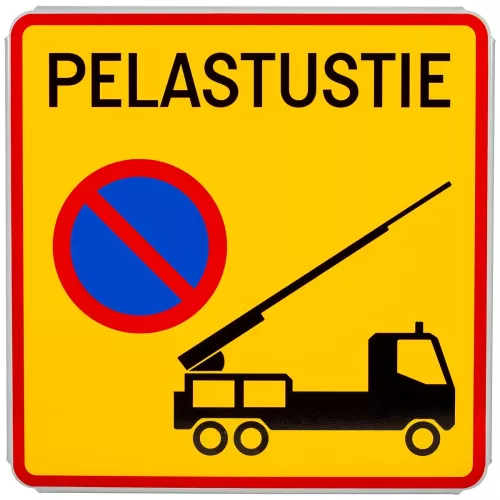 Skylt Pelastustie 600X600