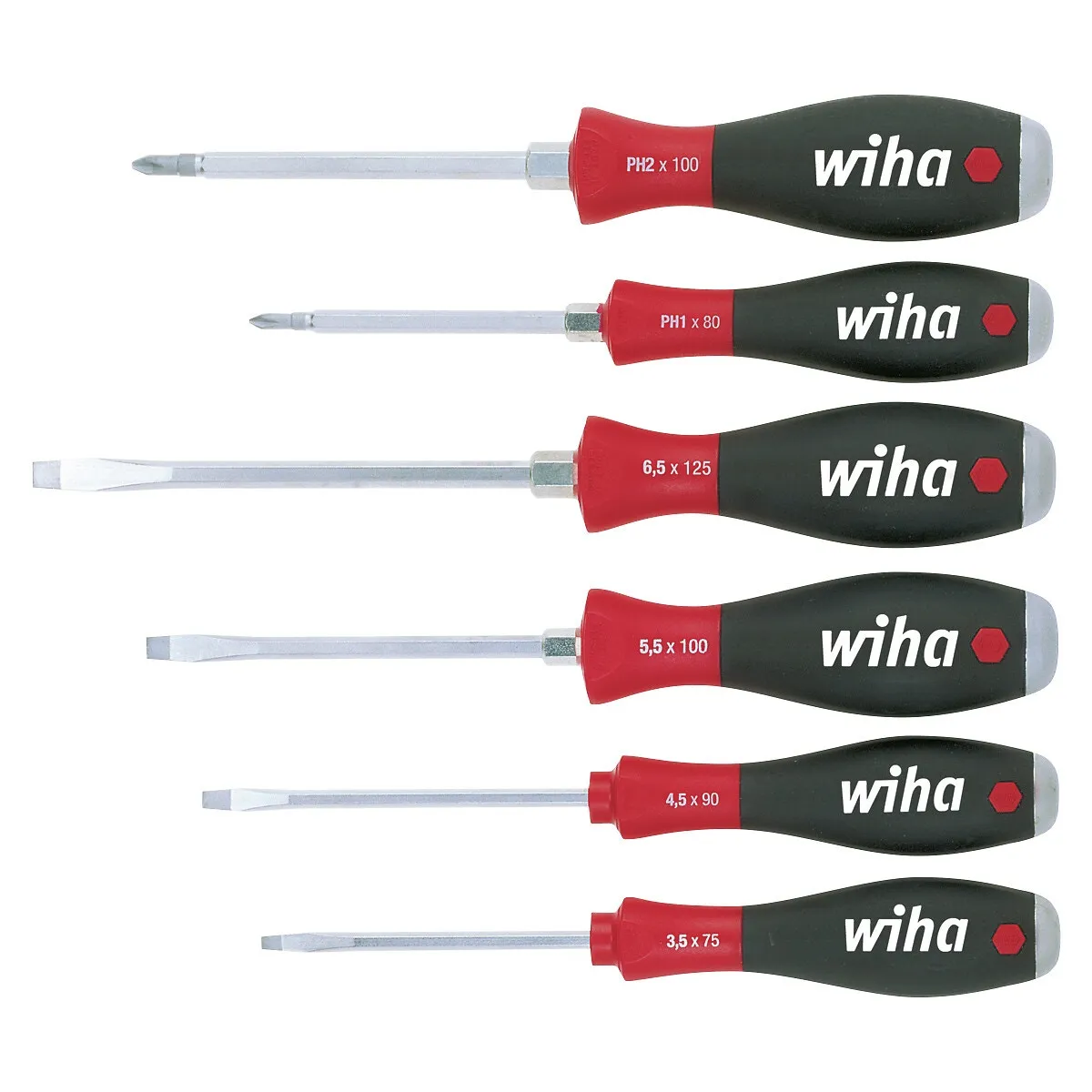 Skruvmejselsats M.Slag 6 Delar Spår/Ph Sb