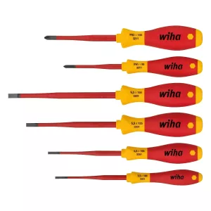 Skruvmejselsats Vde 6 Delar Spår/Ph Sb