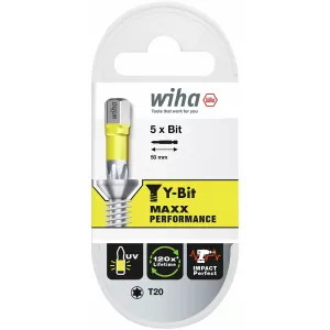 Bits T20X50Mm 5St Y-Bit Sb