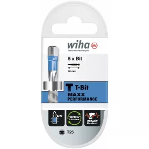 Bits T25X50Mm 5St T-Bit Sb