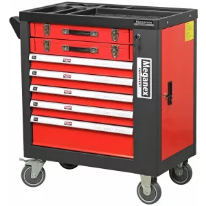 Verktygsvagn 7 Delar Med Sidoskåp