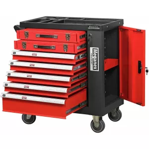 Verktygsvagn 7 Delar Med Sidoskåp