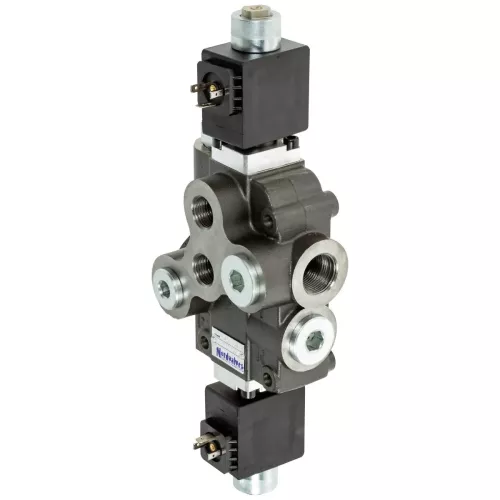 Riktningsventil 1/2 24V 80L 1-Spole Dubbelverkande